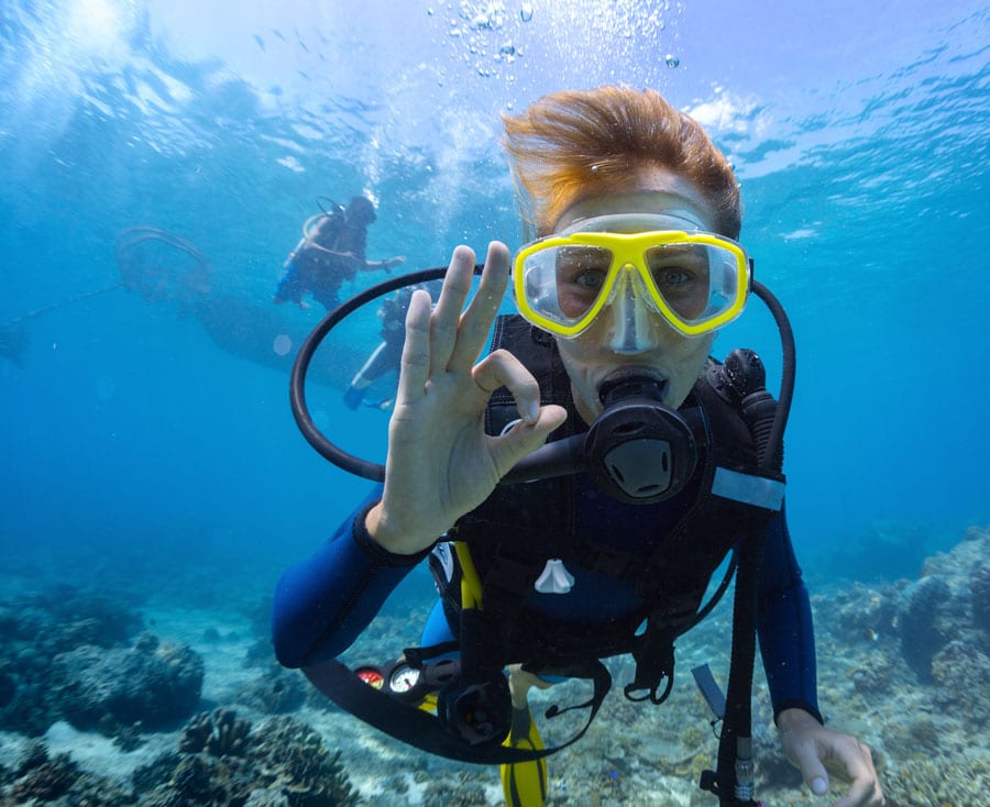 Diving